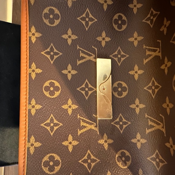 LOUIS VUITTON Monogram Reverse Dauphine Backpack Brown M45142 - Picture 5 of 7